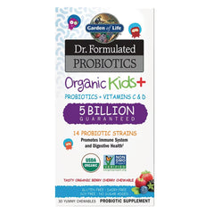 Dr. Formulated Probiotics Organic Kids+ - Berry Cherry