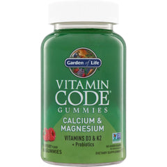 Vitamin Code Gummies Calcium & Magnesium - Raspberry