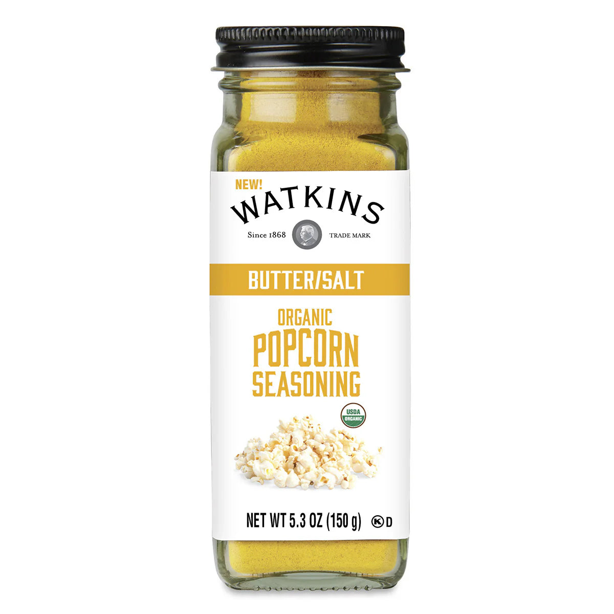 Organic Popcorn Seasoning - Butter/Salt