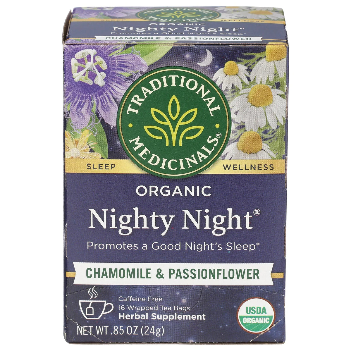 Organic Nighty Night Tea - Chamomile & Passionflower