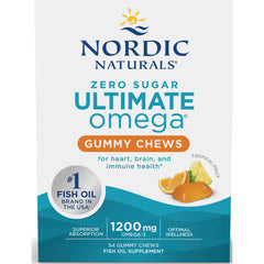 Zero Sugar Ultimate Omega Gummy Chews - Tropical Fruit