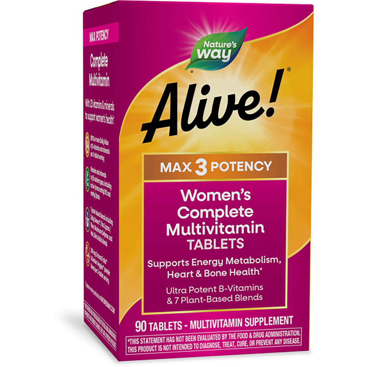 Alive! Max3 Potency Women's Complete Multivitamin
