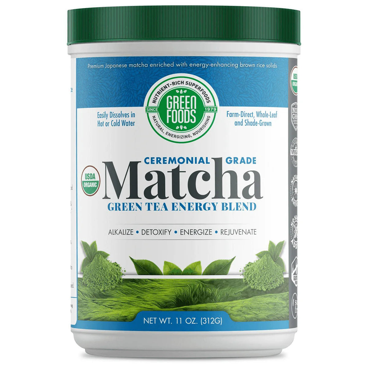 Ceremonial Grade Matcha Green Tea Energy Blend