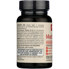 Vegan Methyl B-12 Regular Strength - Cherry