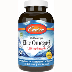 Wild Norwegian Elite Omega-3 Gems - Lemon