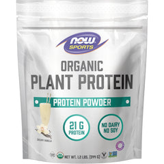 Organic Plant Protein Powder - Creamy Vanilla