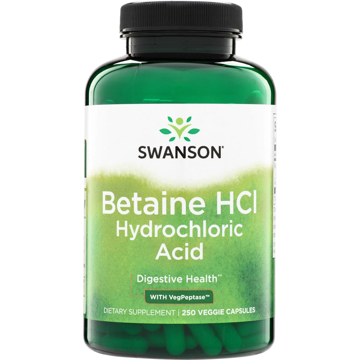 Betaine HCl Hydrochloric Acid with VegPeptase