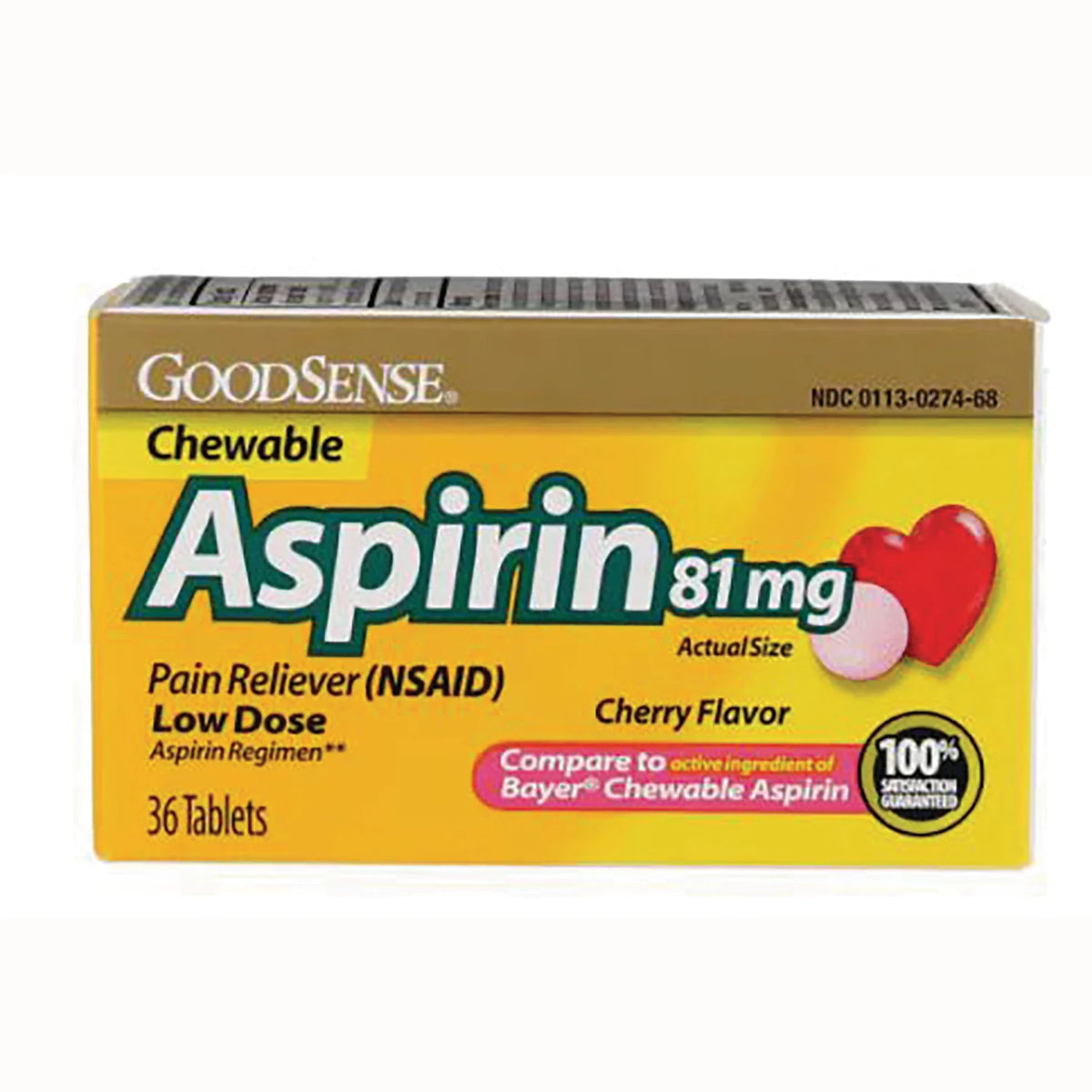 Aspirin Low Dose - Cherry