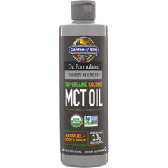 Dr. Formulated Brain Health Organic Coconut MCT Oil - Unflavored