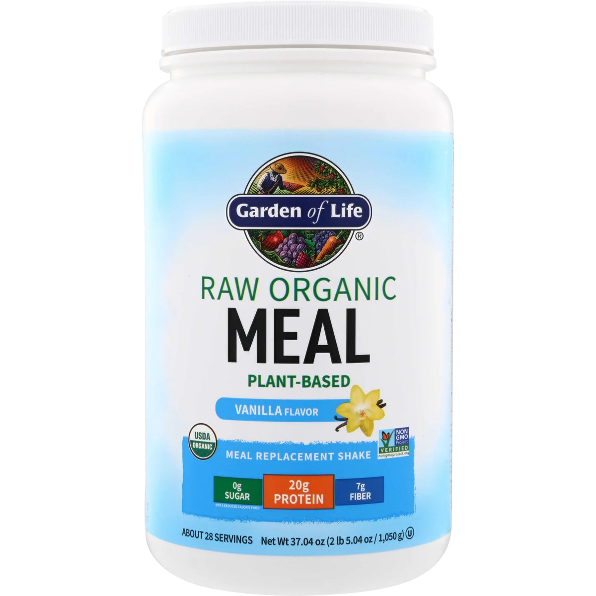 Raw Organic Meal Plant-Based - Vanilla