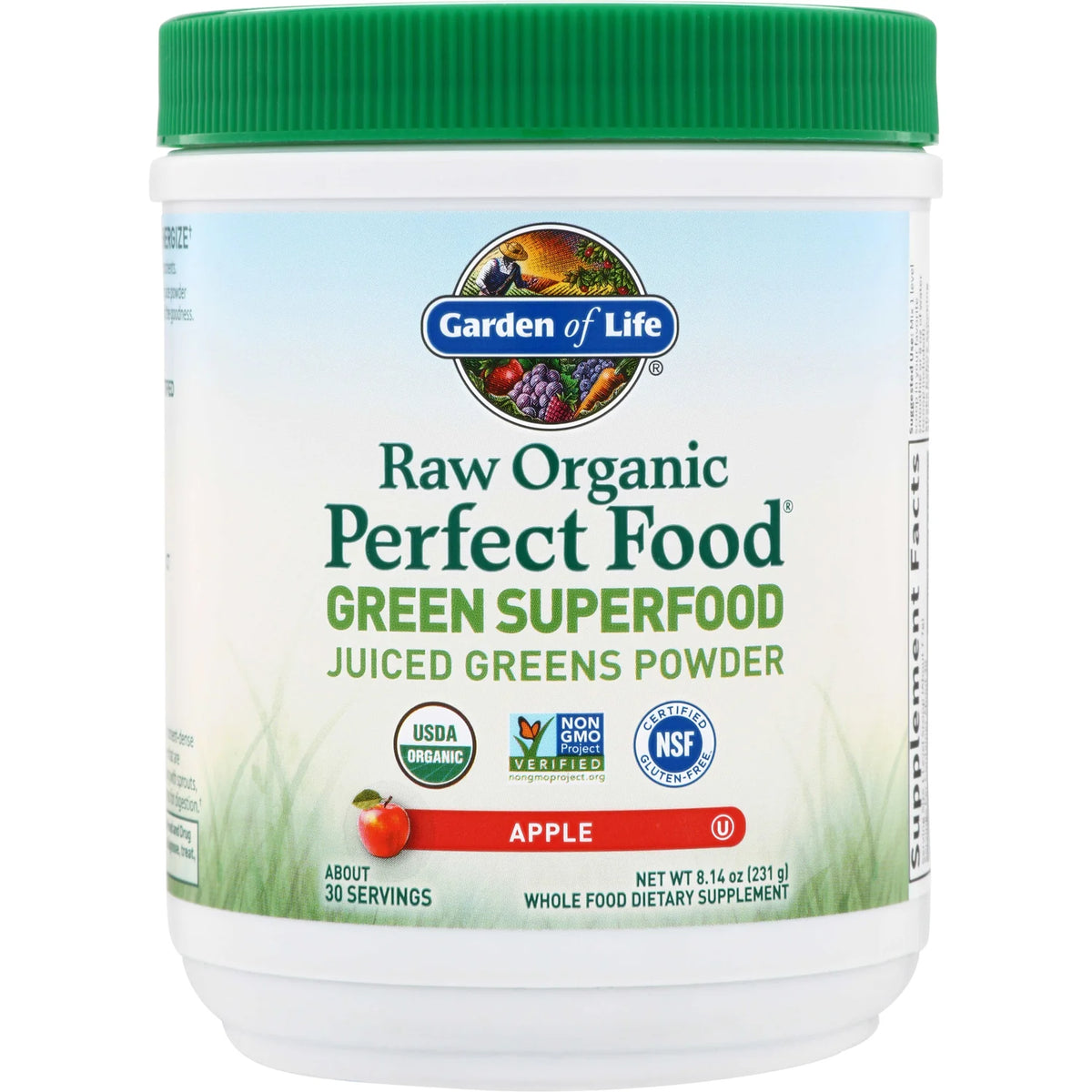 Raw Organic Perfect Food Green Superfood - Apple