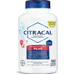 Maximum Plus + D3 Calcium Citrate