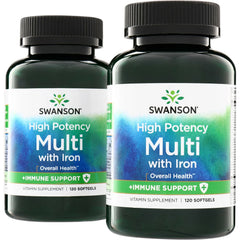 High Potency Multi with Iron +Immune Support