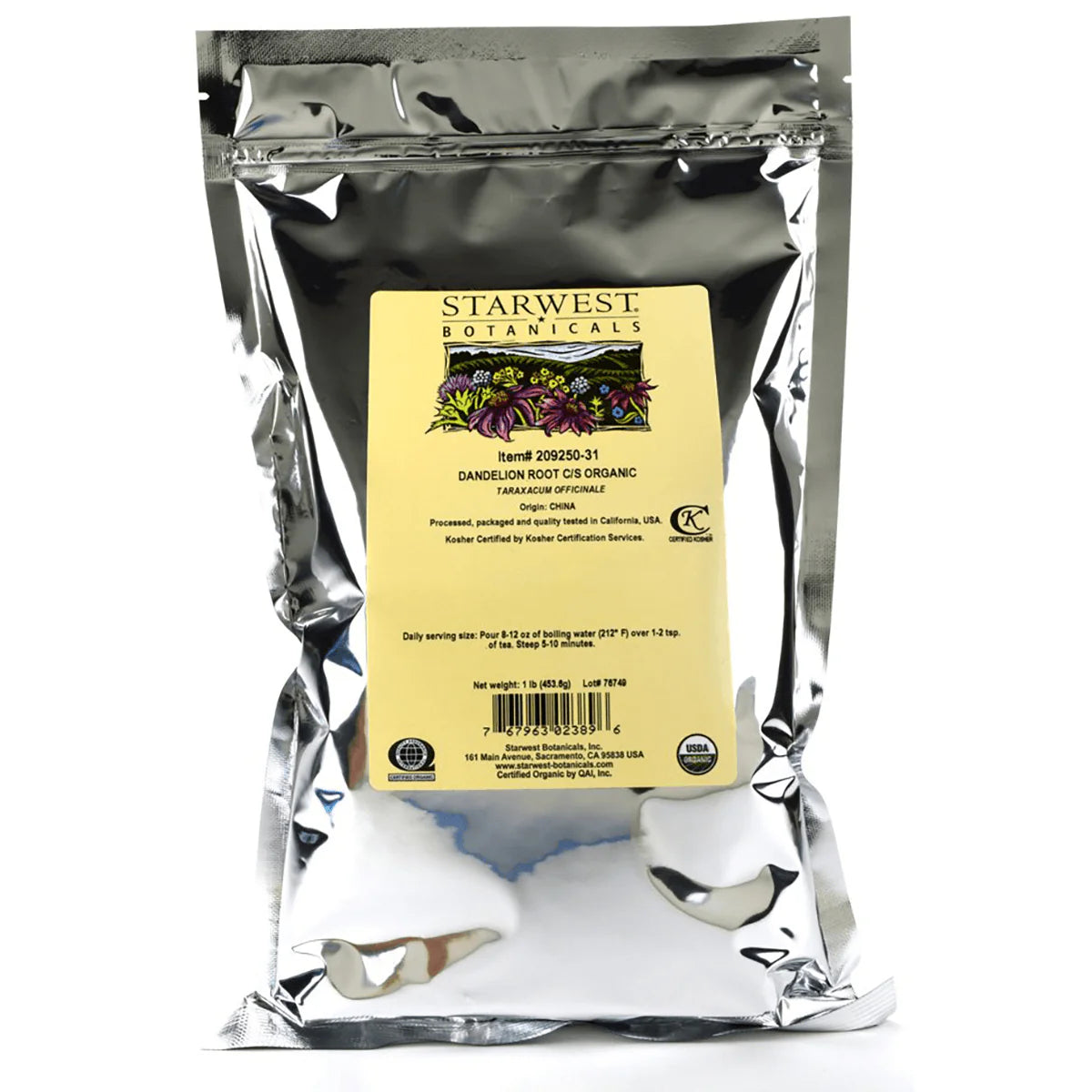 Dandelion Root C/S Organic