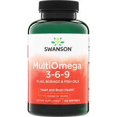 MultiOmega 3-6-9 Flax, Borage & Fish Oils - OmegaTru Blend